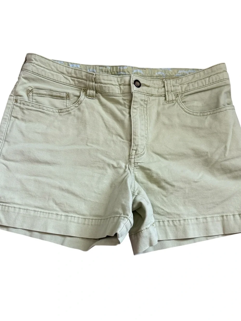 🦎 Vintage Horny Toad Pale Sage Green Hiking Chino Shorts 🦎 - Picture 6 of 7